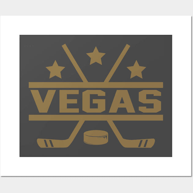 Vegas Hockey Wall Art by CasualGraphic